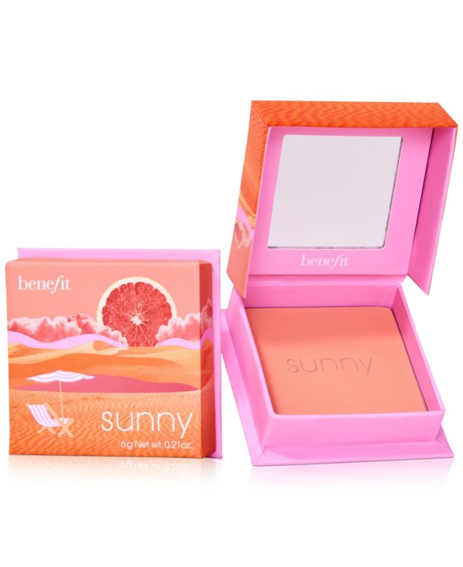 Benefit Cosmetics WANDERful World Silky-Soft Powder Blush - Sunny (Coral)
