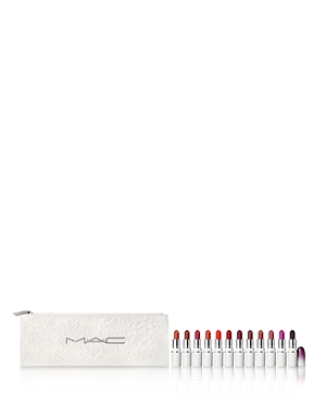 MAC Lips by the Dozen Mini Powder Kiss Lipstick Set ($180 value)
