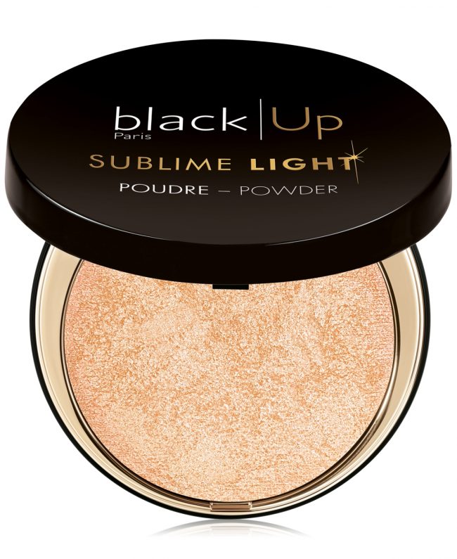 black Up Sublime Light Compact Powder - SLP Champagne Gold