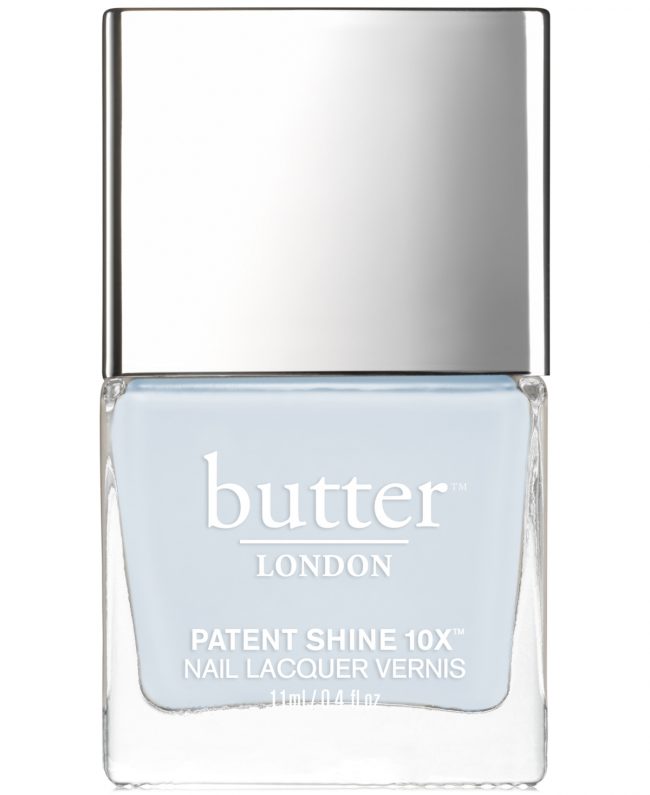 butter London Patent Shine 10X Nail Lacquer - Candy Floss (soft powder blue crème)