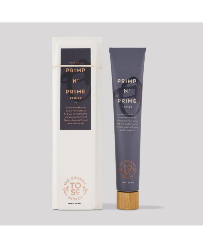 The Organic Skin Co. Primp N' Prime Rose Gold Primer - Light/pastel Brown