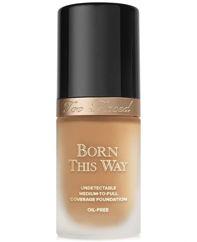 Too Faced Born This Way Flawless Coverage Foundation - Praline - Medium Tan w/ Golden Undertone